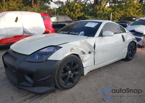 2003 Nissan 350Z Touring from USA, damaged, VIN JN1AZ34D43T114985